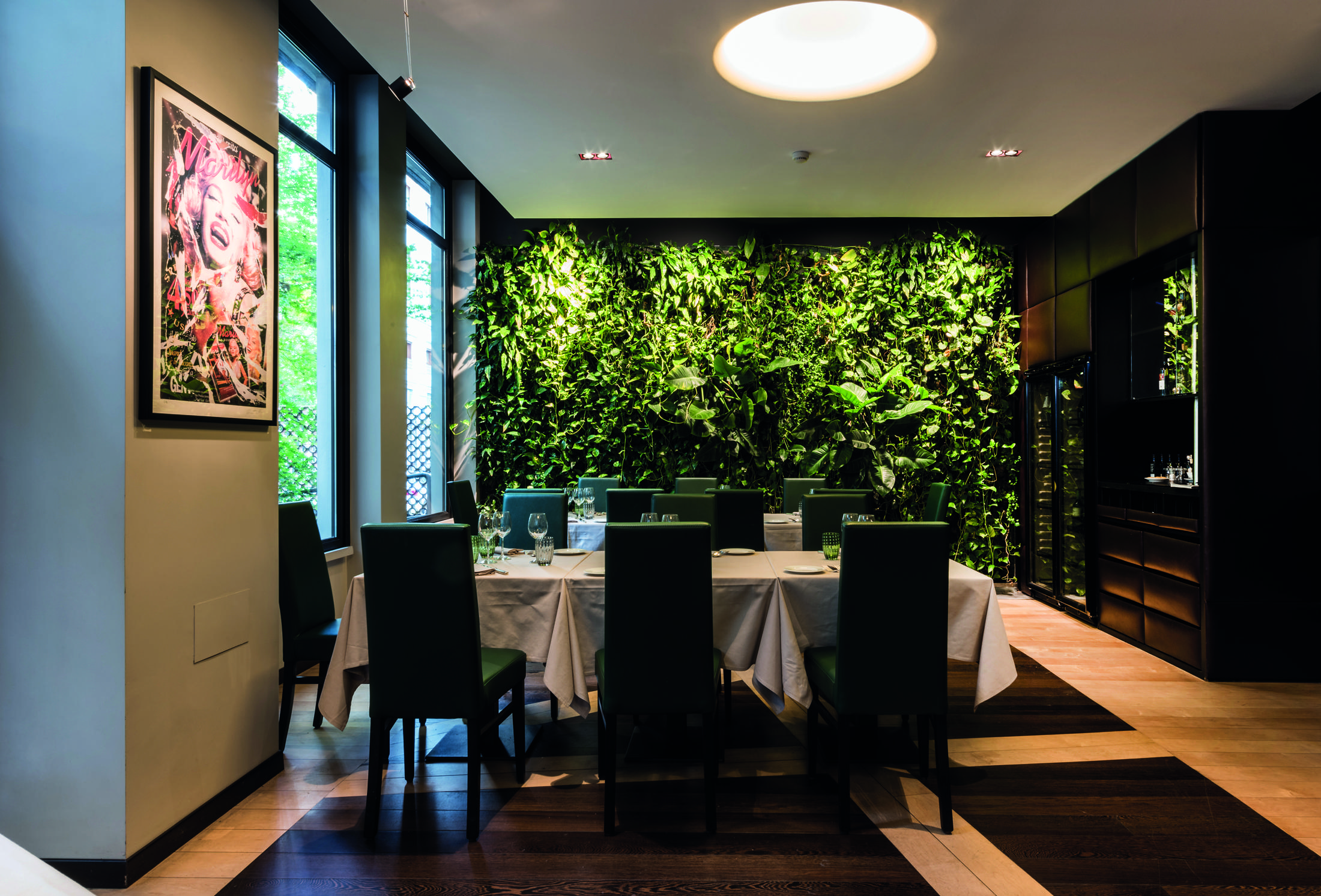 Hotel Manin Milan Restoran foto